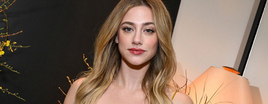 Lili Reinhart Attends the STAUD Melrose Avenue Flagship Opening