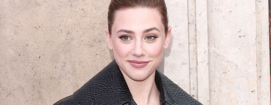 Lili Reinhart Attends the Patou Fall/Winter Show During Paris Fashion Week